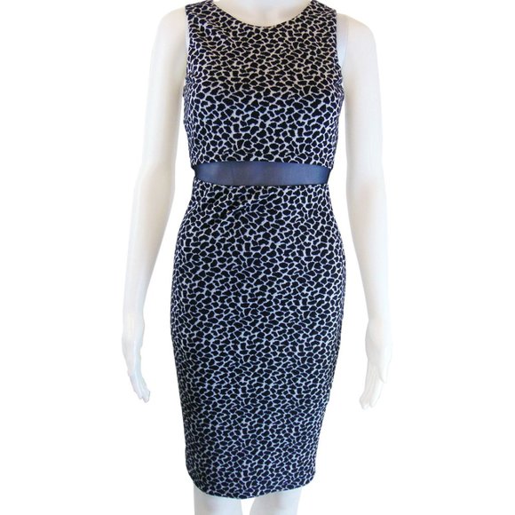 Animal Print Dress with Mesh Mid Section NEW!!! - Picture 1 of 3